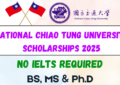 National Chiao Tung University Scholarships in 2025