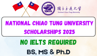 National Chiao Tung University Scholarships in 2025