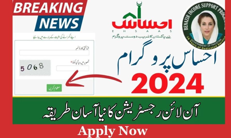 Ehsaas Program CNIC Check and Online Registration 2024