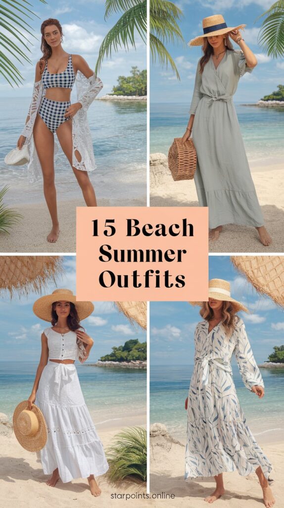 15 Beach Summer Outfits