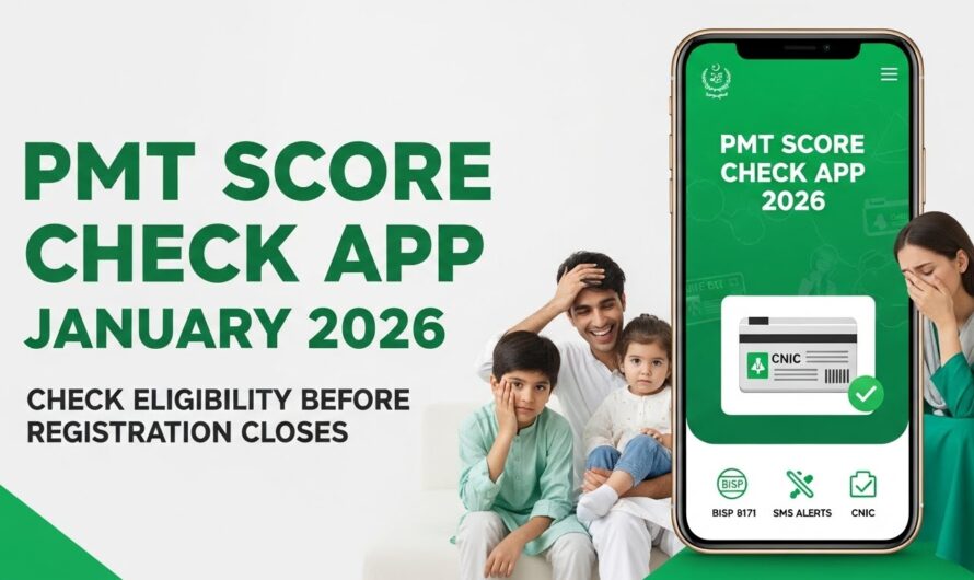 PMT Score Check App January 2026 Before Registration Closes