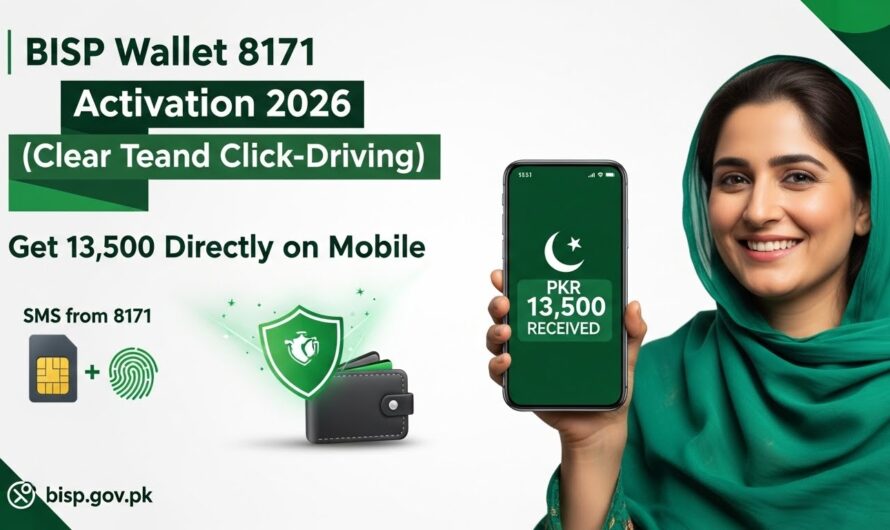 BISP Wallet SIM 8171 Activation 2026 – Get Your Payment Directly on Mobile