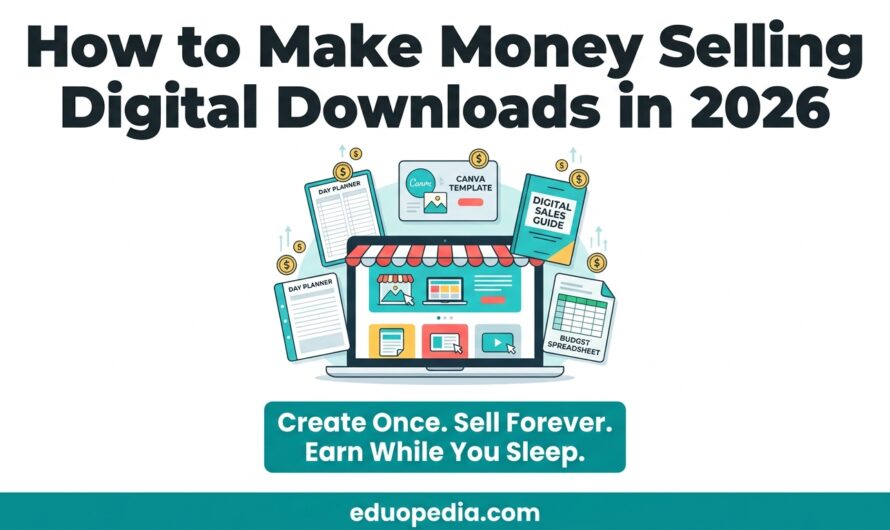 How to Make Money Selling Digital Downloads in 2026: The Complete Beginner’s Guide