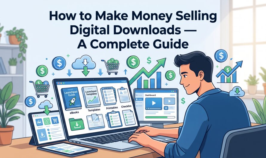 How to Make Money Selling Digital Downloads — A Complete Guide