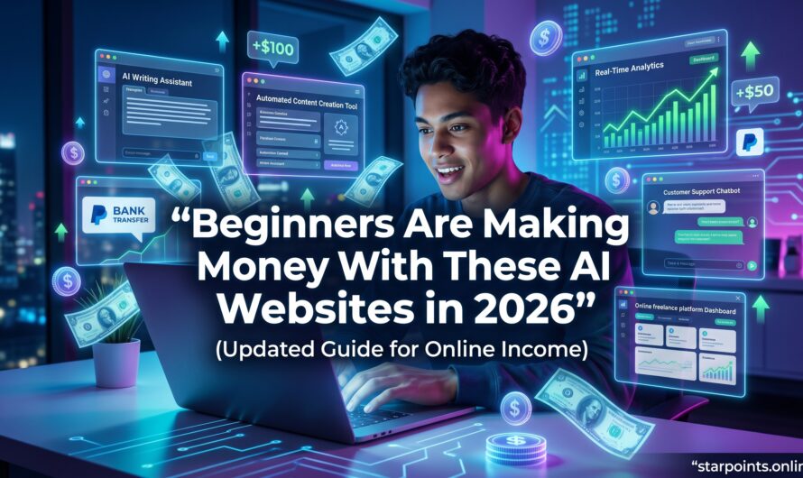Beginners Are Making Money With These AI Websites in 2026