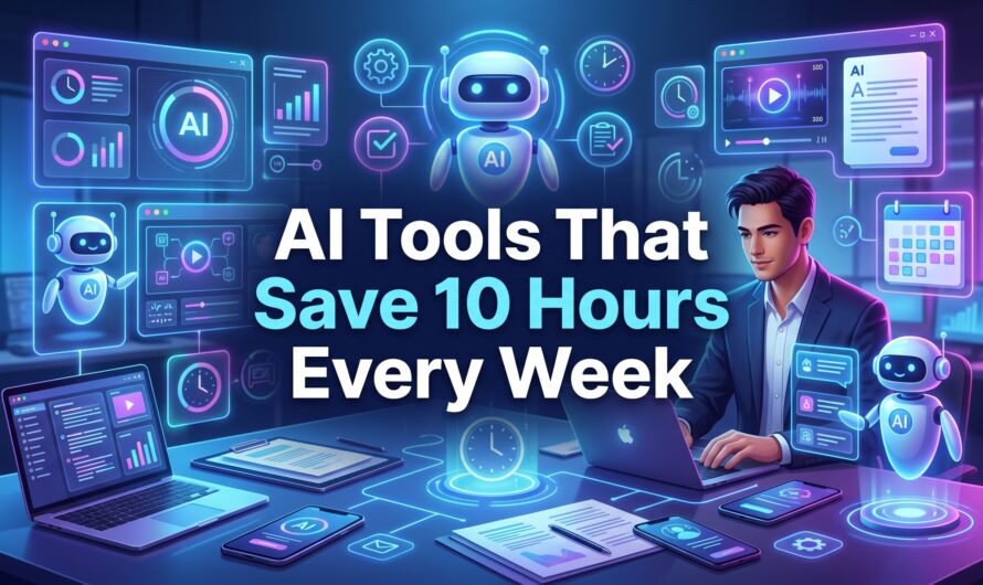 AI Tools That Save 10 Hours Every Week