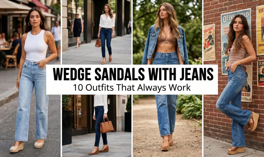 18 Trendy Wedge Heels Outfits That Style Beautifully