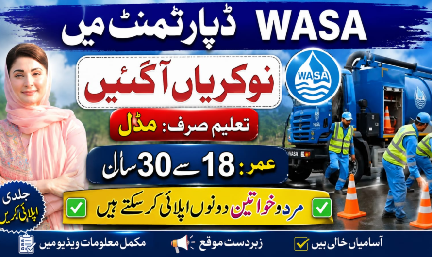WASA Multan Jobs 2026 – Sewer Man Vacancies