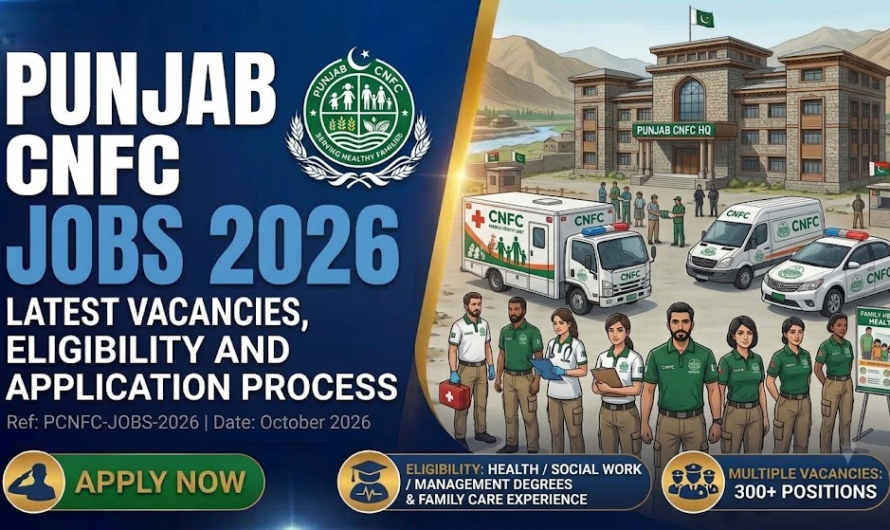Punjab CNFC Jobs 2026 – Latest Vacancies, Eligibility and Application Process